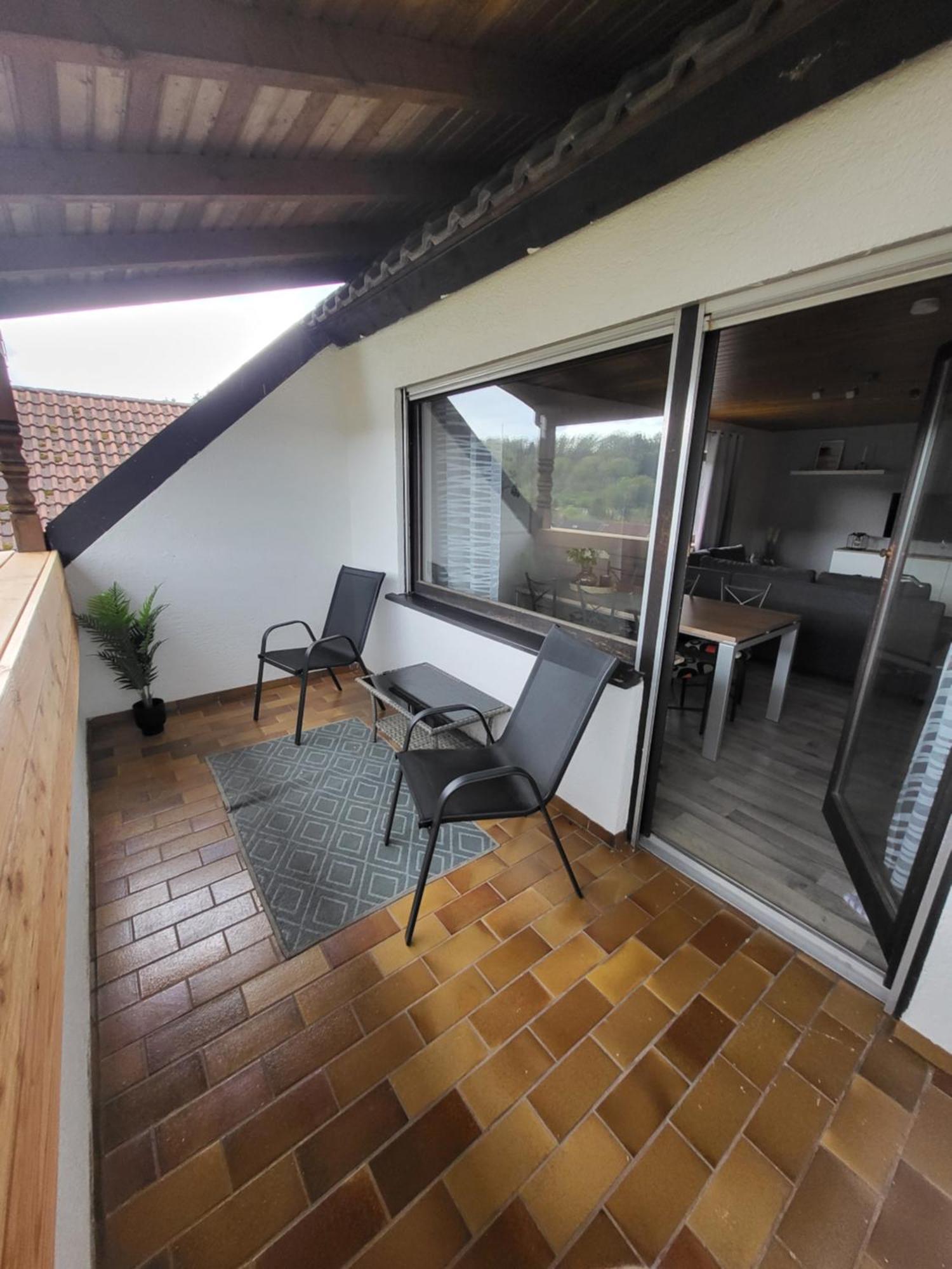 Ferienwohnung Weitblick Uninah Хомбург Экстерьер фото